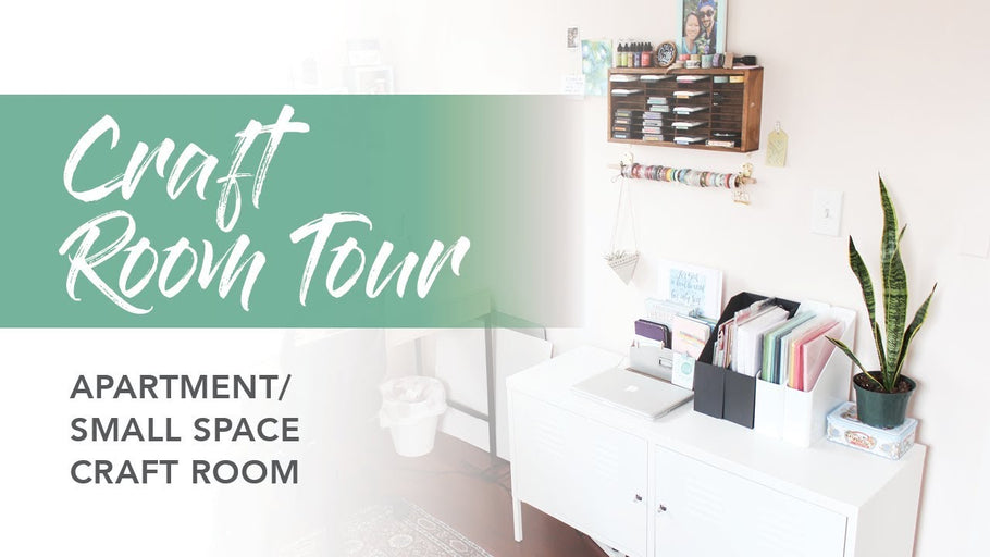 Small Space/Apartment Craft Room Tour! | Storage on a budget by Michelle Yuen (2 years ago)