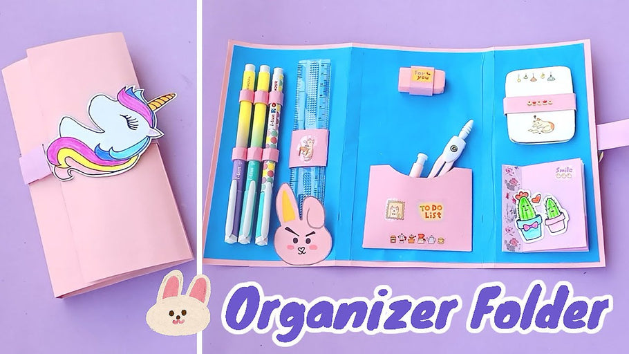 DIY FOLDER ORGANIZER - BACK TO SCHOOL || Crafts DIY || how to make folder organizer || Diy organizer de Mukta Art & Craft hace 3 meses 15 minutos 256,547 vista