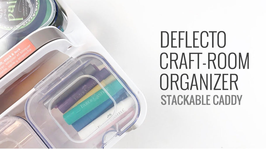 Craft Room Organizer/Storage | Deflecto Stackable by My Little Journal (2 years ago)