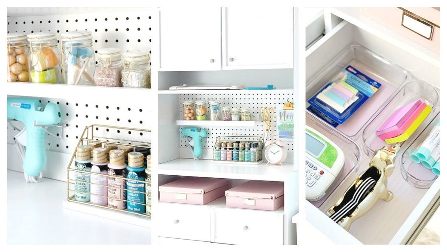 NEW! Craft Station Cabinet Organization by Bemyguestwithdenise Denise Cooper (1 year ago)