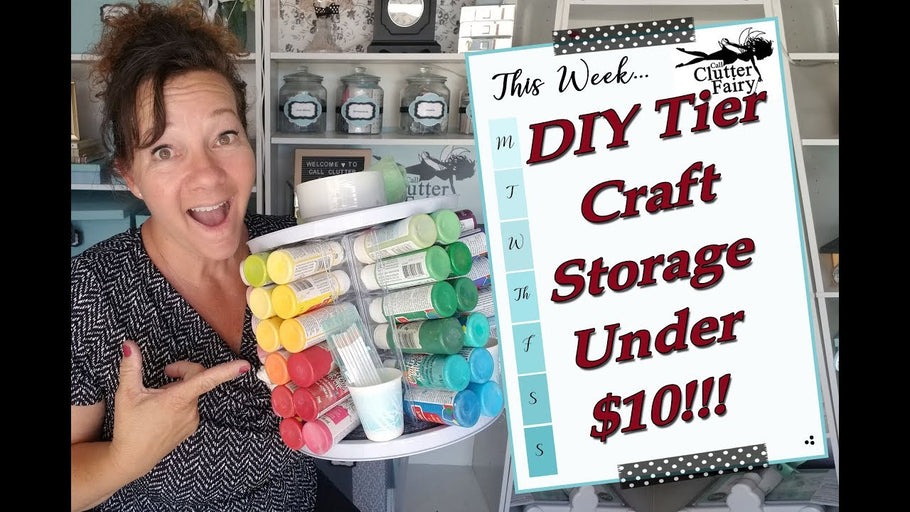 DIY Tier Craft Storage by The Crafty Organizer (1 year ago)