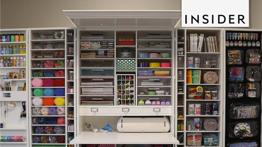 This Crafting Closet is Storage Goals by Insider (3 years ago)