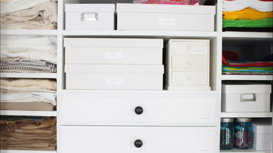 Custom Craft Closet: Installation by Angie Holden (3 years ago)