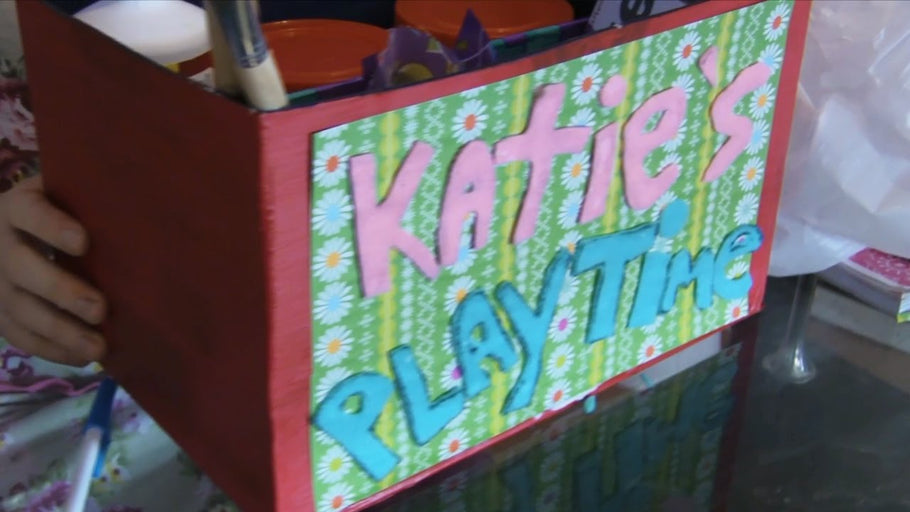 How To Make A Fun Craft Storage Box by Katies Playtime (6 years ago)