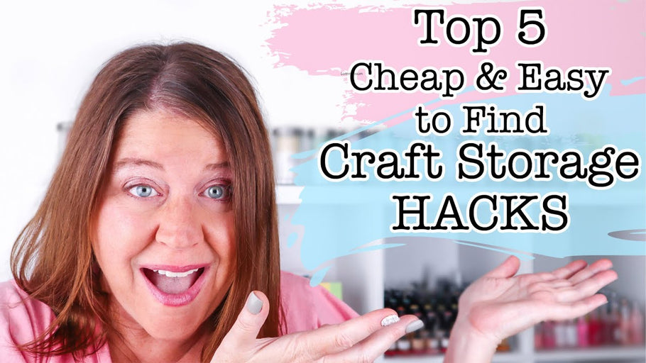 Top 5 Cheap Craft Supply Storage Hacks by Rebecca Keppel (11 months ago)