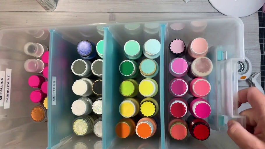 Craft room Organization: Craft Paint storage! by Craftpurge (1 year ago)