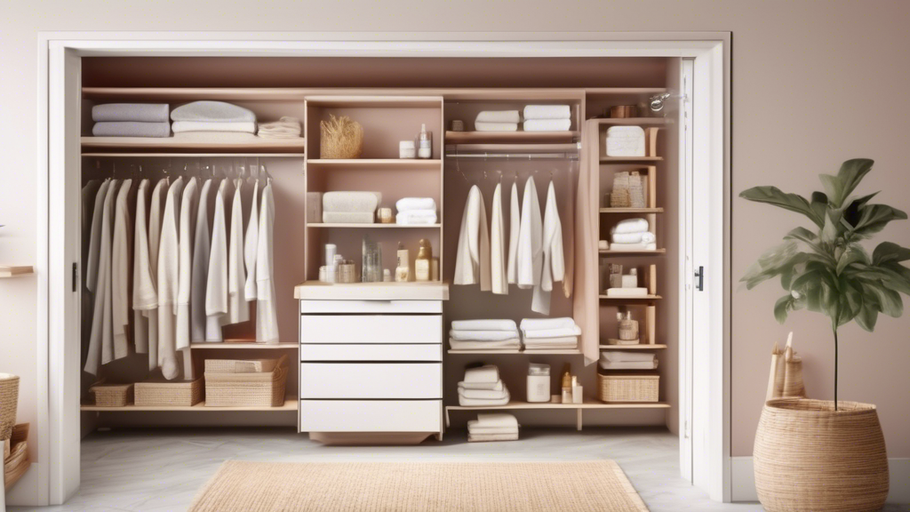 Bathroom Closet Organization Made Easy