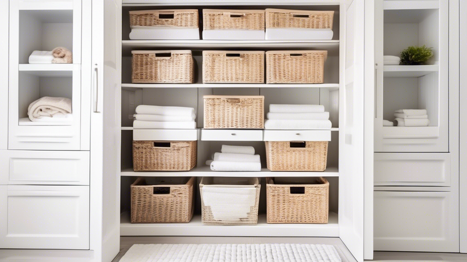 Declutter Your Bathroom: Closet Organization Magic