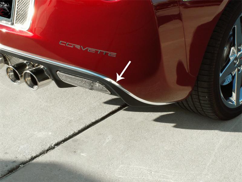 C6 Corvette American Car Craft Rear Valance Trim