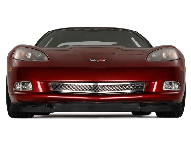 C6 Corvette American Car Craft Front Grille - Laser Mesh