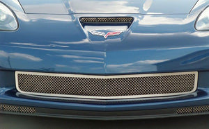 C6 Corvette American Car Craft Front Grille - Laser Mesh - GS/Z06