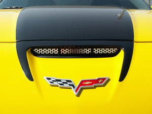 C6 Corvette American Car Craft Hood Vent Grille - Perforated - GS/Z06