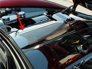 C6 Corvette American Car Craft Manifold Cover - Perforated