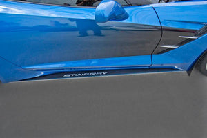 C7 Corvette American Car Craft Side Skirts - Stingray