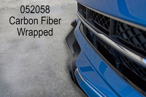 C7 Corvette American Car Craft Front Spoiler - Carbon Fiber Wrap