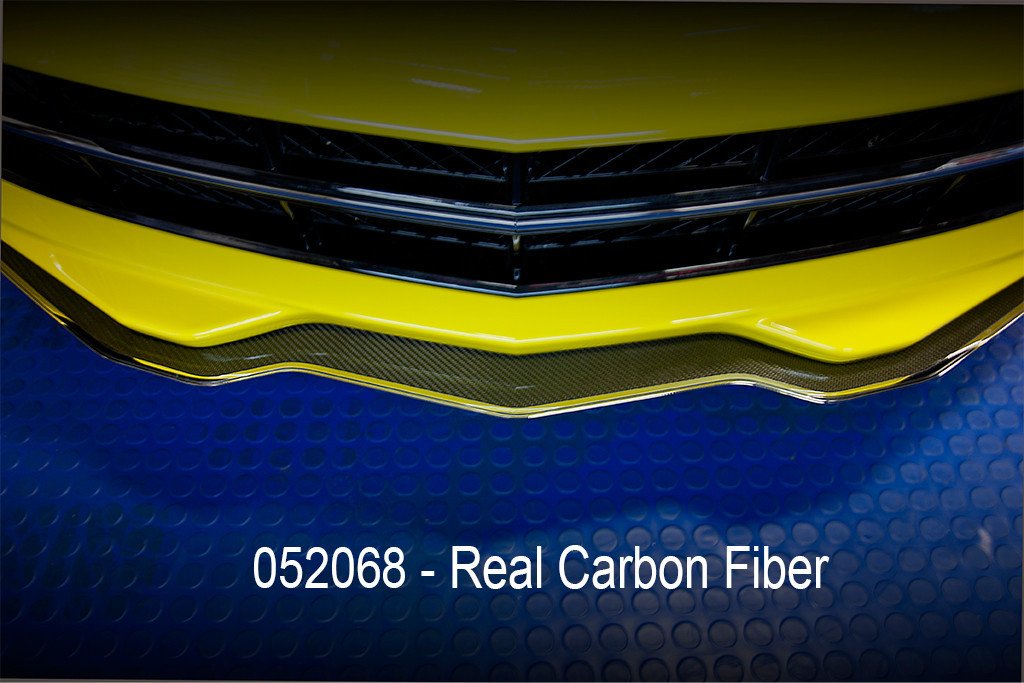 C7 Corvette American Car Craft Front Spoiler - Carbon Fiber Overlay