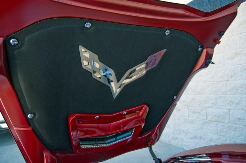 C7 Corvette American Car Craft Hood Emblem