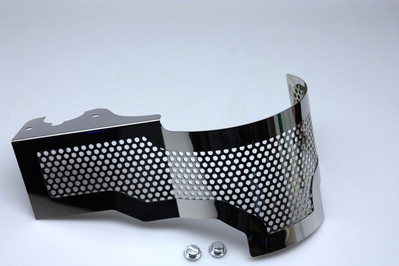 C7 Corvette American Car Craft Alternator Cover - Perforated