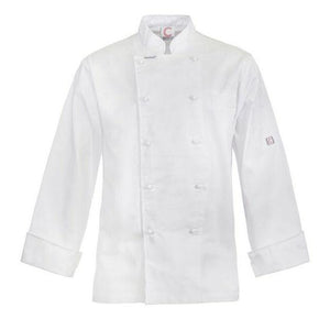 ChefsCraft Lightweight Classic Chefs Jacket L/S White XL CJ048