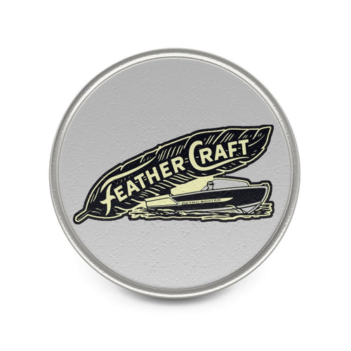 Feather Craft Metal Pin by Retro Boater