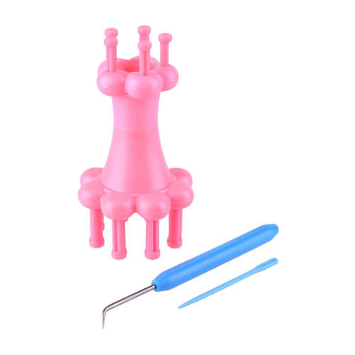 Crochet Hook Crochet Yarn Rope Knitting Doll Dolly Craft Spool Loom Maker