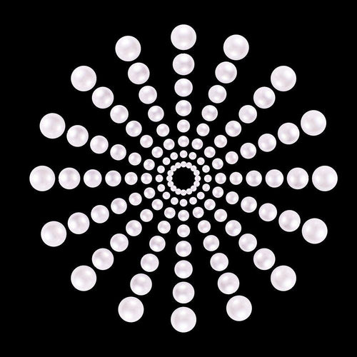 DECORA 500pcs White Flat Back Cabochons Pearls Half Round Faux Pearls for Crafts