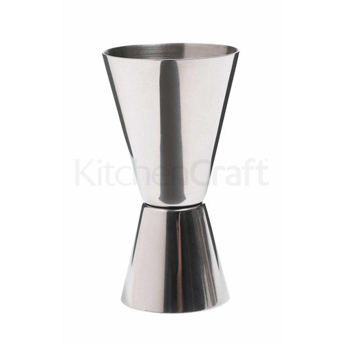 Dual Spirit Measure Cup Stainless Steel