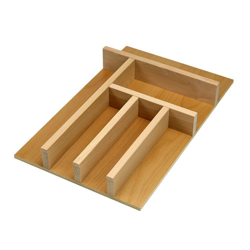 Craftsman Series - Style C -Narrow Silverware (Flatware) Organizer (C-FW-N-01)   Drawer Interior Size Range: Width 11 7/8