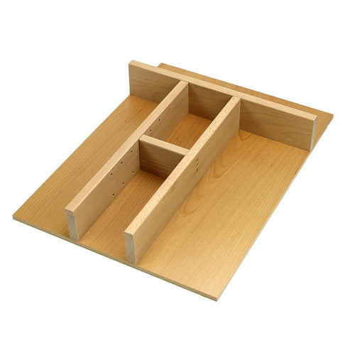 Craftsman Series - Style J Narrow Utensil Organizer  (J-UC-N-02) Drawer Interior Size Range: Width 13 1/4