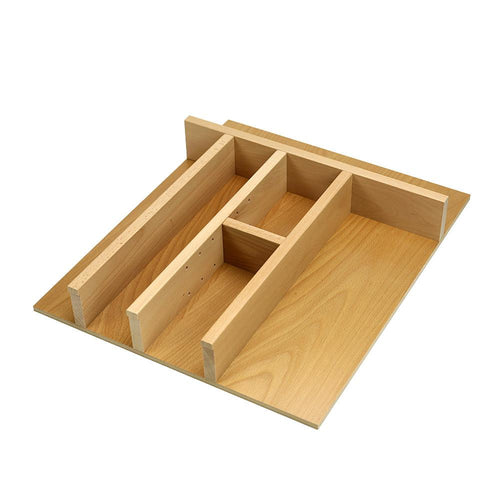Craftsman Series - Style J Standard Utensil Organizer  (J-UC-ST-01)   Drawer Interior Size Range: Width 16 7/8 - 24 7/8
