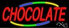 Chocolate Handcrafted Real GlassTube Neon Sign