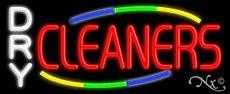 Dry Cleaners Handcrafted Real GlassTube Neon Sign