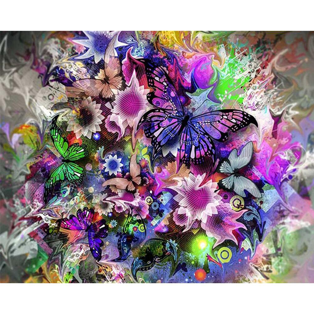 Diamond Painting - Full Round - Butterfly