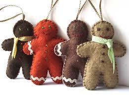 Craft Kit Felt Gingerbread Men (4)