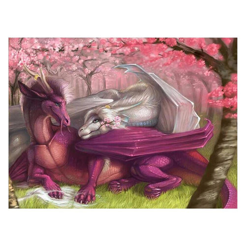 Diamond Painting - Full Round - Dragon