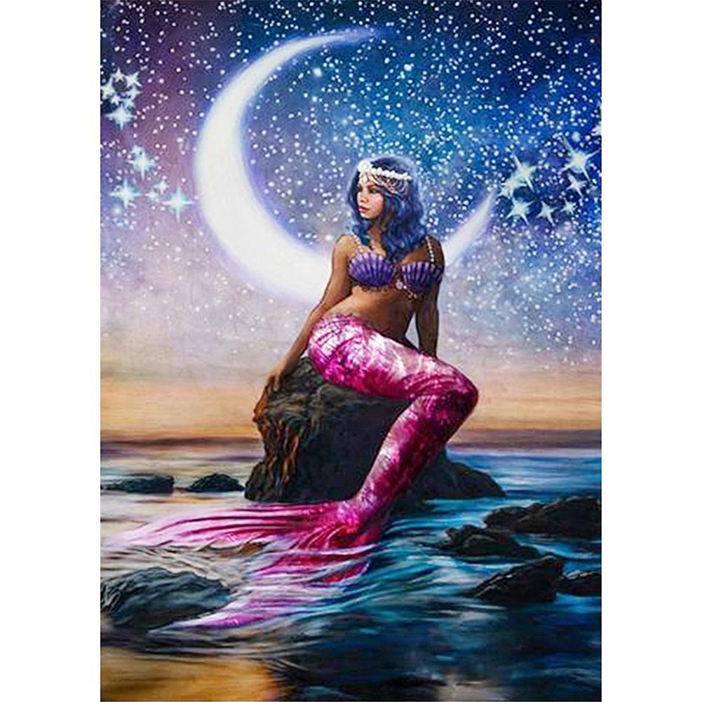 Diamond Painting - Full Round - Beauty Moon