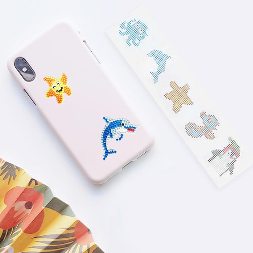 Cute DIY Full Drill Diamond Painting Cartoon Sticker