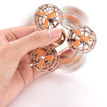 Load image into Gallery viewer, Fingertip Flying gyro Toy gyro Aircraft fingertips Rotation air Back Decompression Toy
