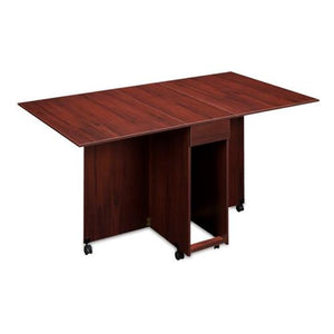 Assembled Cutting and Craft Table in Mahogany