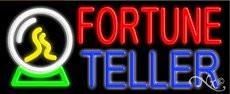 Fortune Teller Handcrafted Real GlassTube Neon Sign