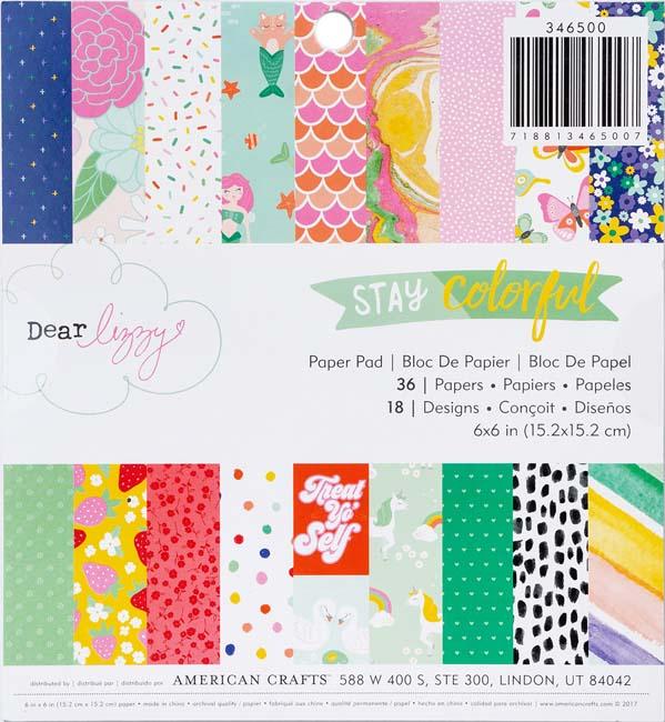 American Crafts Single-Sided Paper Pad 6