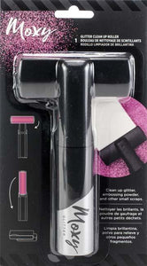 American Crafts Moxy Clean Up Roller-Black & Pink