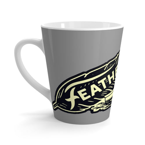 Feathercraft Latte mug by Retro Boater