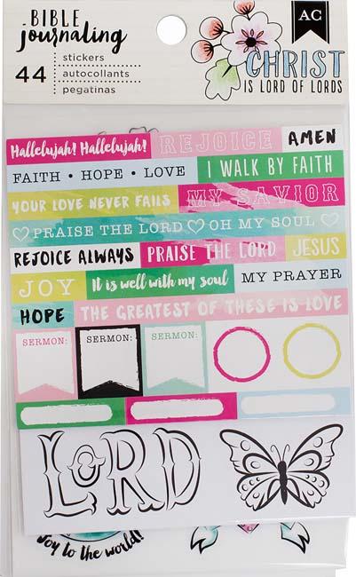 American Crafts Bible Journaling Stickers 4
