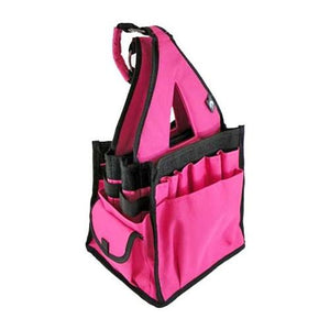 Bluefig Crafter Tote in Pink with 20 Pockets