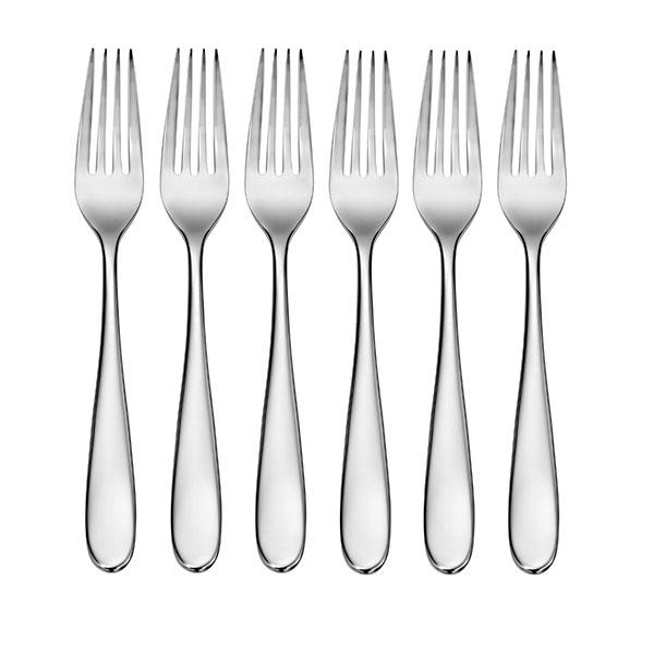 CraftKitchen Set of 6 Classic Dinner Forks