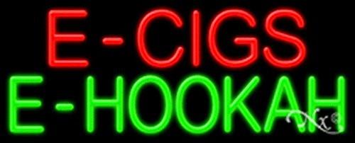 E-Cigs/E-Hookah Handcrafted Energy Efficient Glasstube Neon Signs