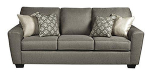 Benchcraft - Calicho Contemporary Sofa Sleeper - Queen Size Mattress Included - Cashmere