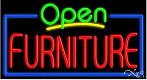 Furniture Open Handcrafted Energy Efficient Glasstube Neon Signs