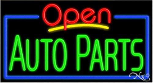 Auto Parts Open Handcrafted Energy Efficient Glasstube Neon Signs